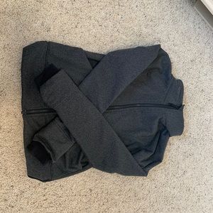 grey Ivivva zip up jacket